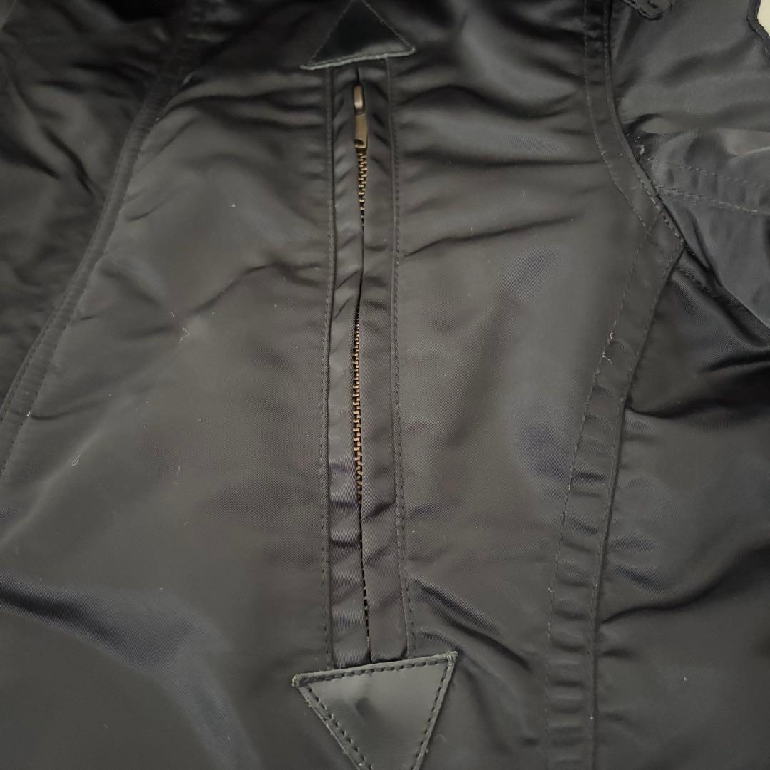 レア✨ヒステリックグラマー 2way ワッペン フードファー フリーサイズ 黒