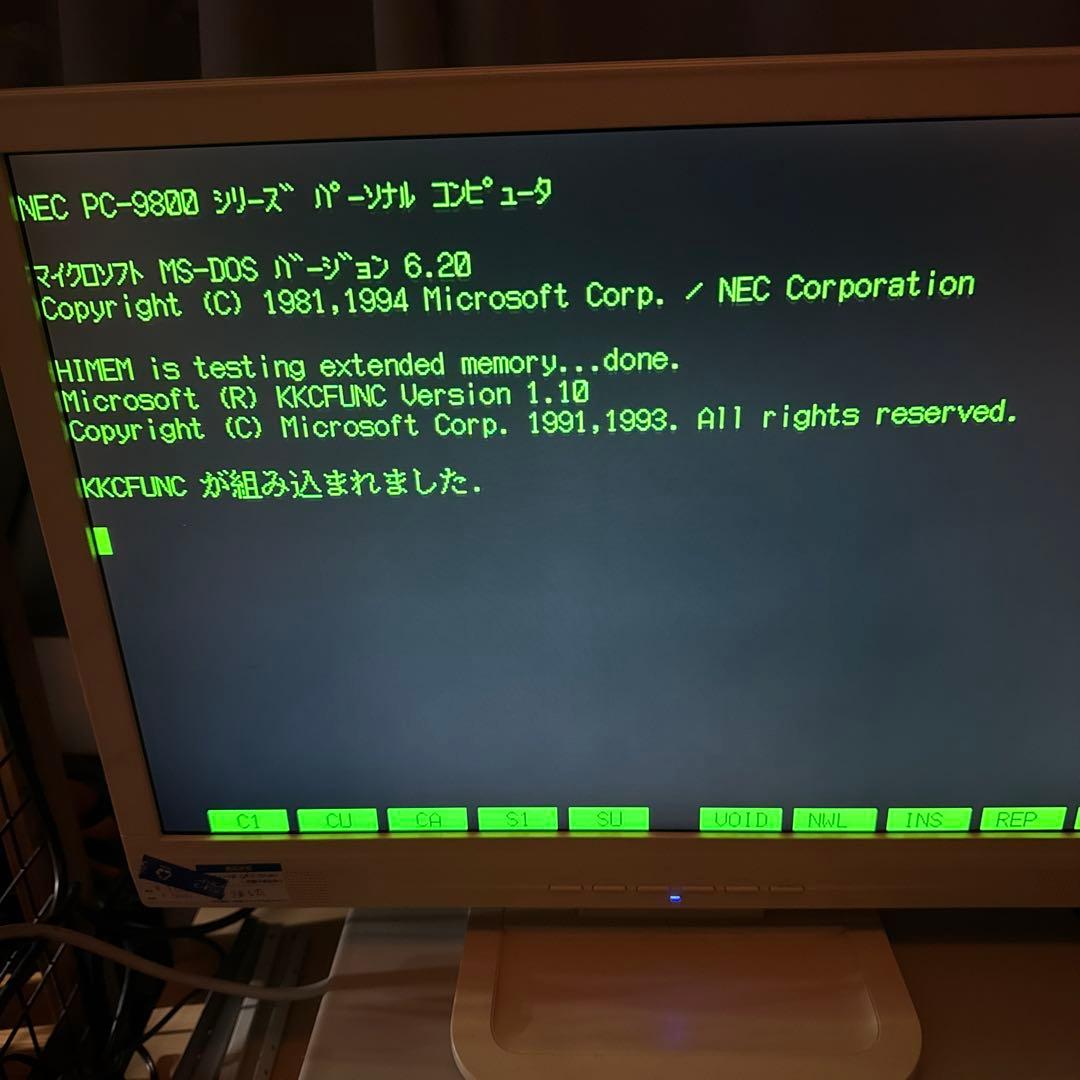 PC9801DA/U2 40MBハードディスク付き