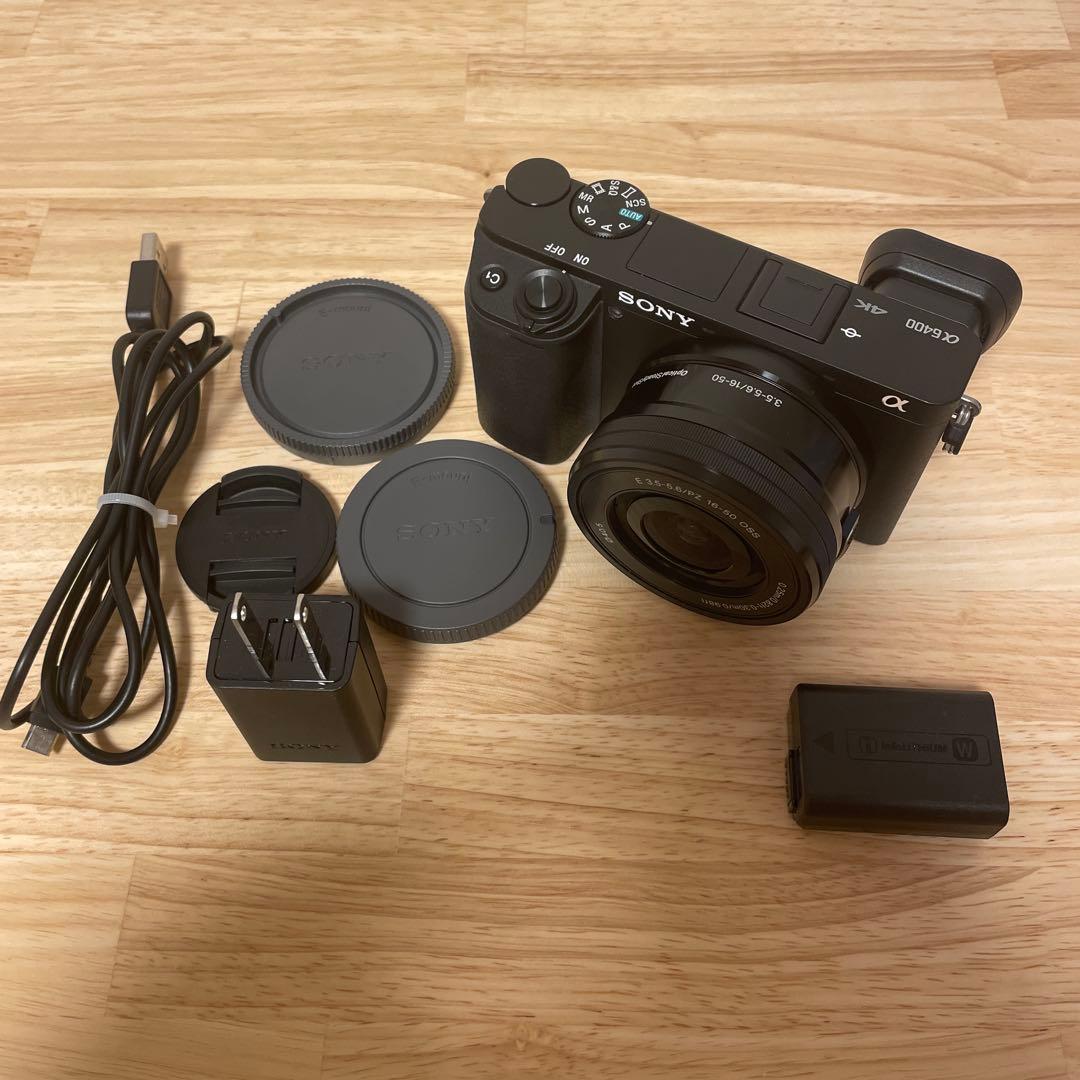 本日限定お値下げ！sony α6400 レンズキット pz 16-50mm