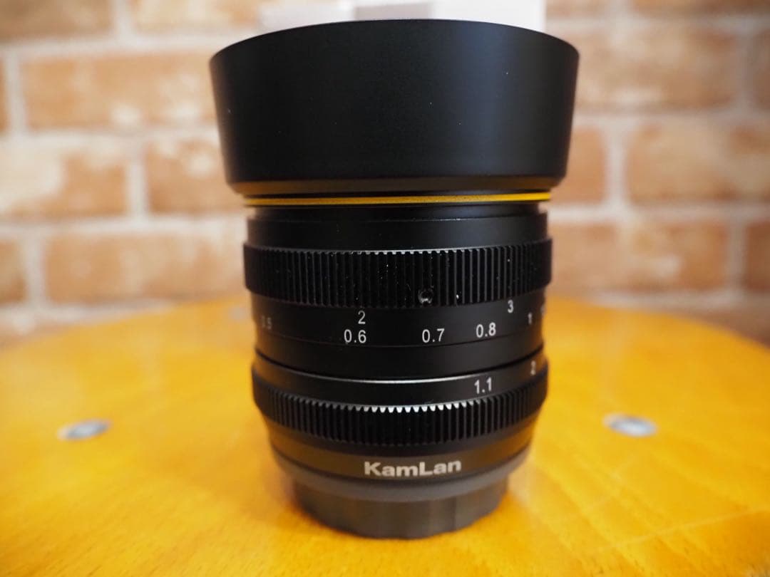 美品 KAMLAN 50mm F1.1 (マイクロフォーサーズ用)