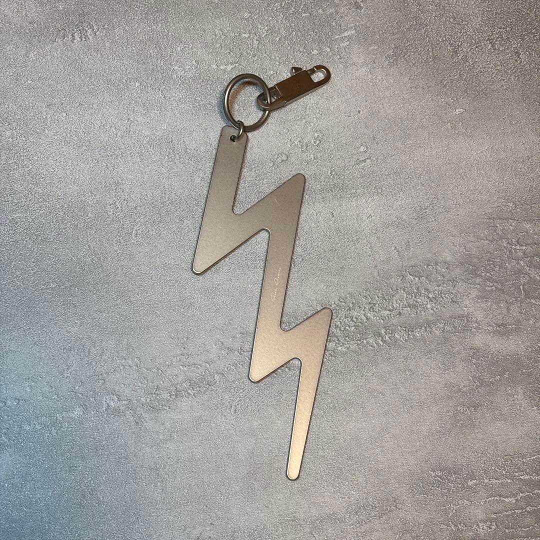 Rick Owens Lightning Bolt Keyring ライトニング