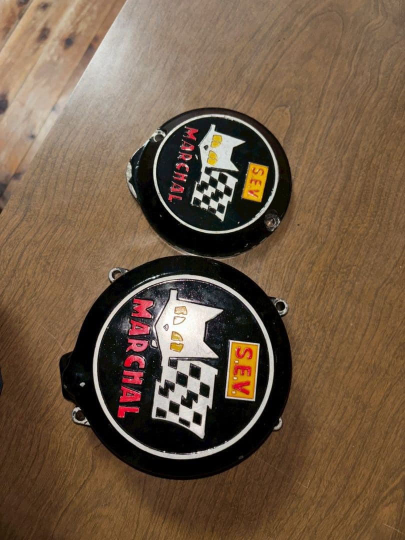 ゼファー400 マーシャルポイントカバー ジェネレーターカバー 当時物