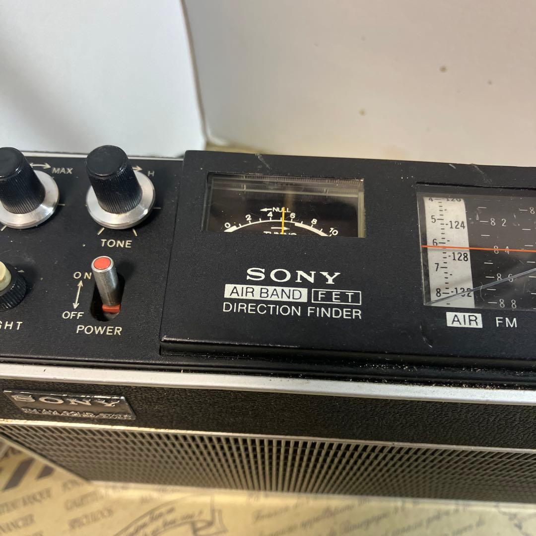 専用品トップのチューニングスケール部のクラックが残念。ソニーTFM-8484