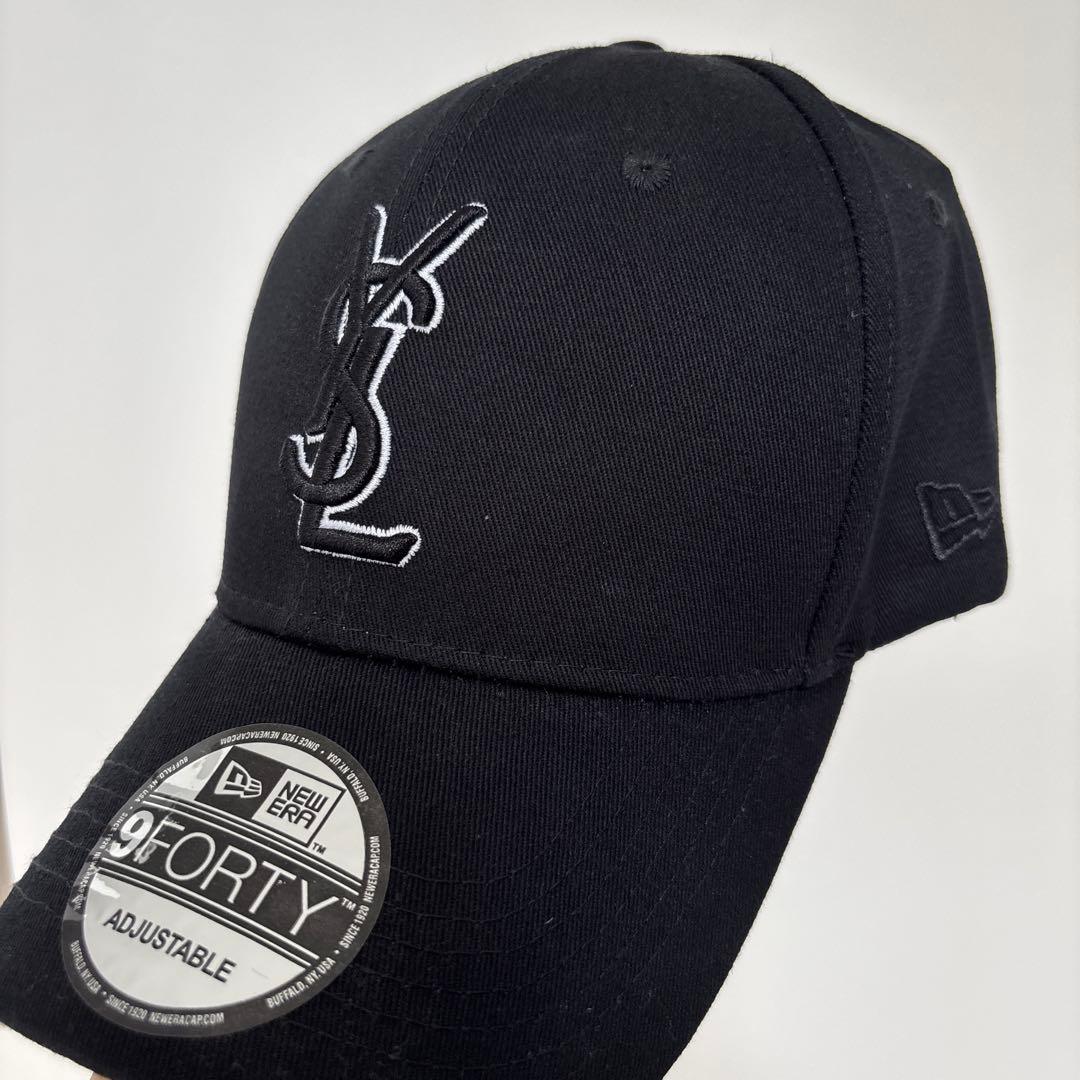 YSL ブラック 9FORTY キャップ