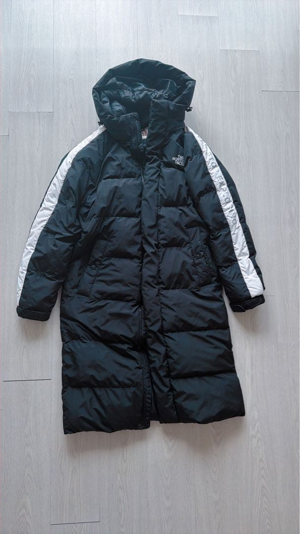 THE NORTH FACE ロングダウンジャケット S ブラック　ノースフェイ