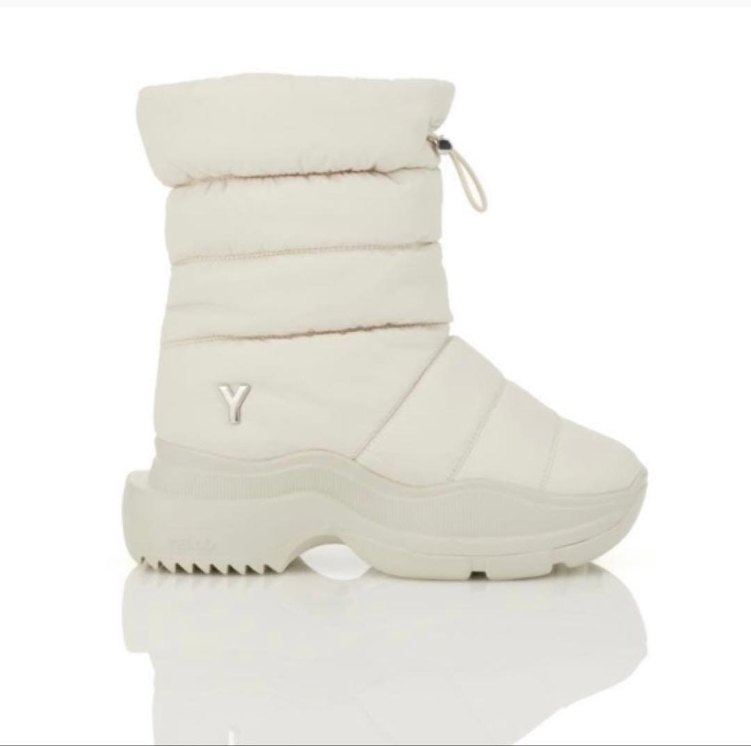 即購入⭕️YELLO スノーブーツ　ホワイト L(24.5cm)