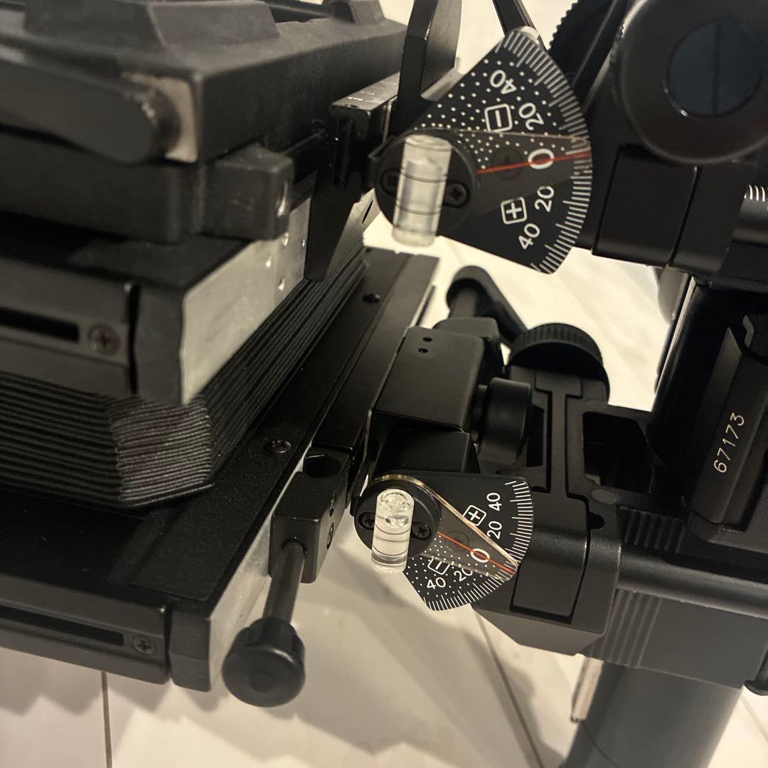 【レア】Sinar ジナー F2 大判ビューカメラ ルーペ 延長レール レリーズ