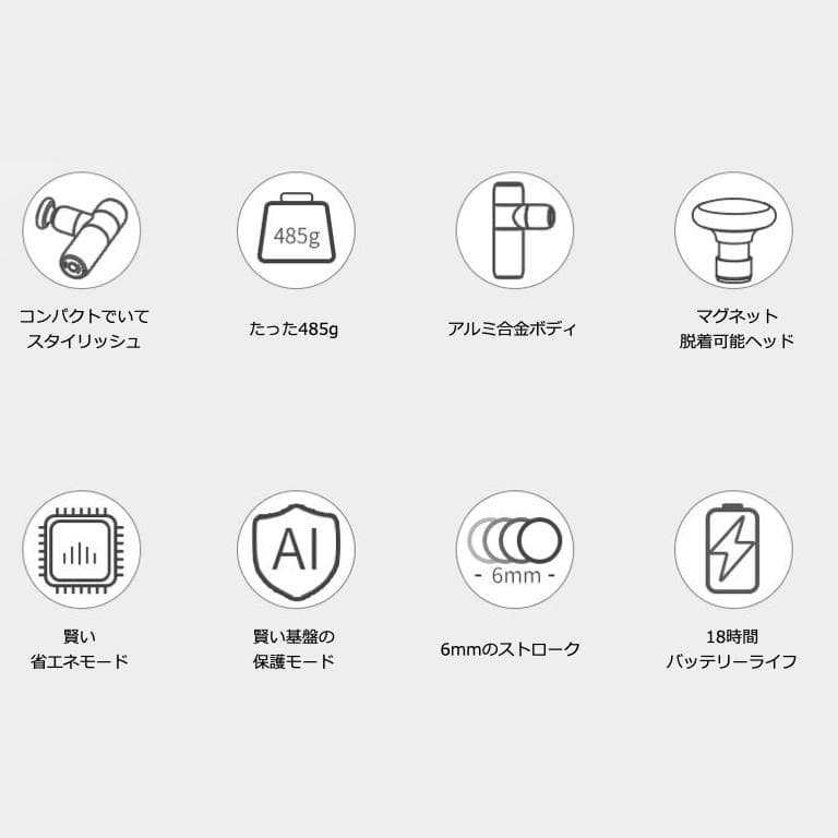 【日本初上陸】筋膜リリース Feiyutech KICA K2 マッサージガン