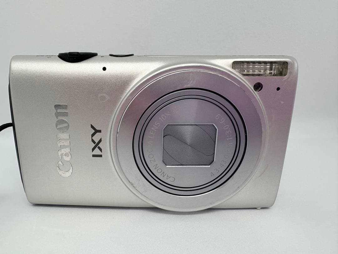 Canon IXY コンパクトデジタルカメラ シルバー