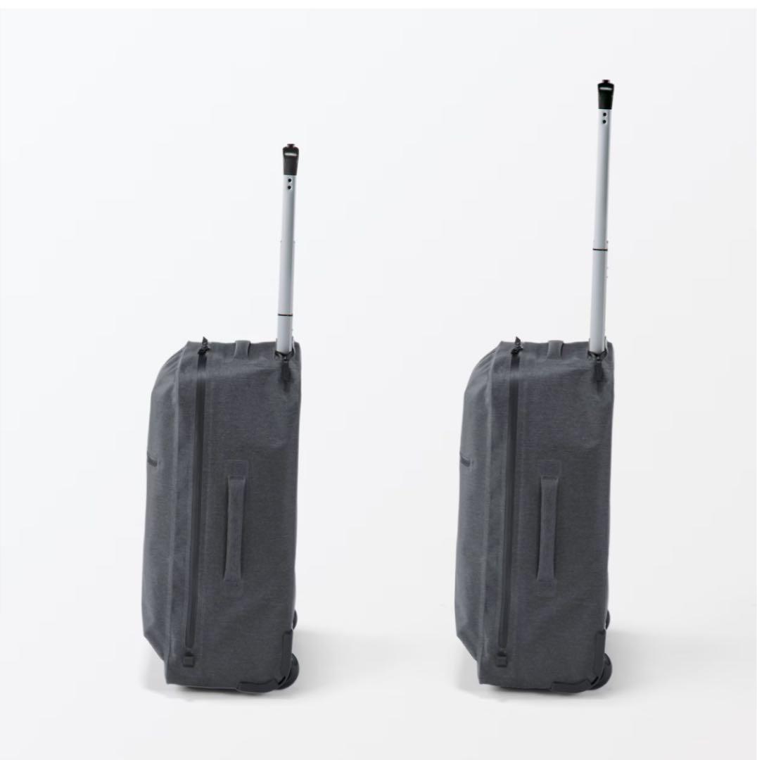 MUJI 耐水性キャリーケース 36L ダークグレー