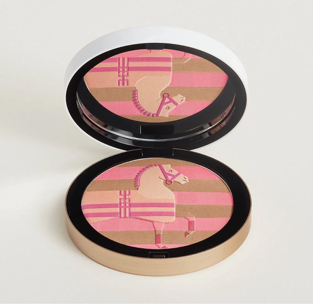 新品HERMESエルメス　フェイスパウダー　プードル ロカバール