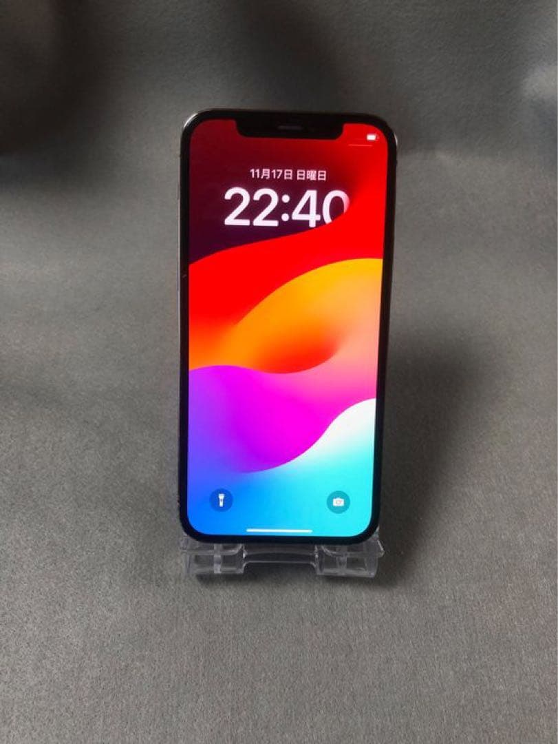 美品 国内版 SIMフリー iPhone12 Pro 256GB スベースグレー