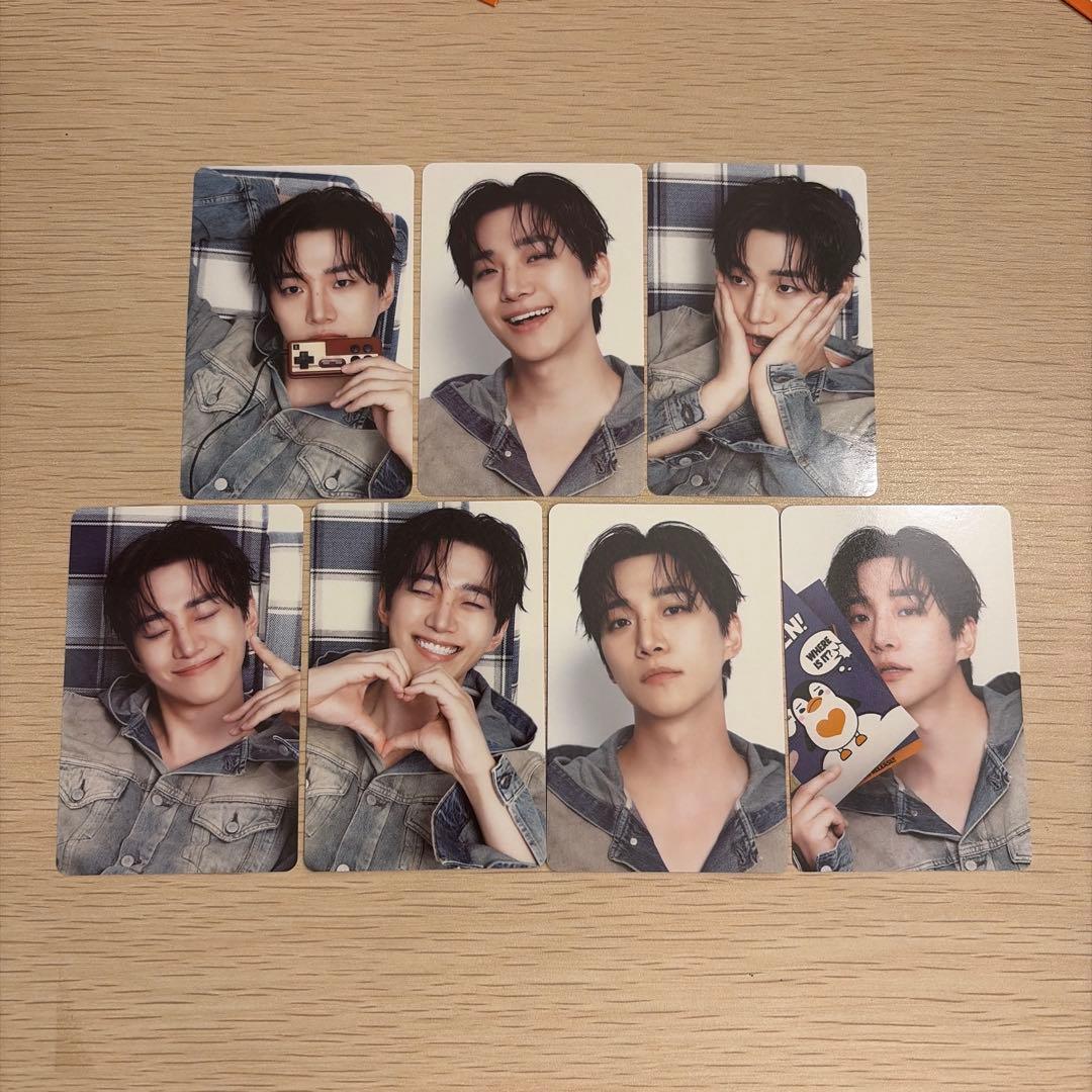 イジュノ ペンペン ポップアップ ランダム メッセージカード 7枚 ラントレ