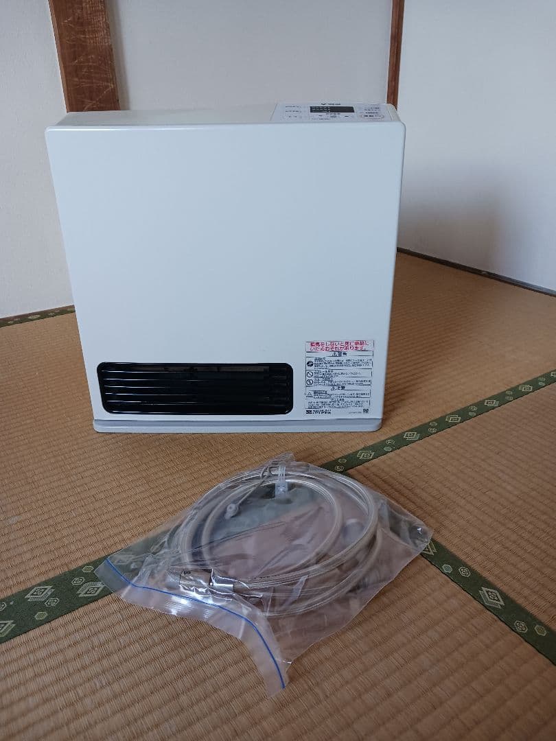 都市ガスファンヒーター コード付き 2020年製 リンナイ