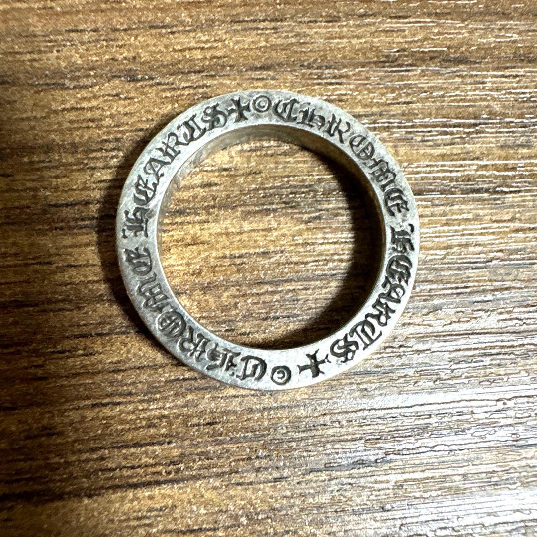 CHROME HEARTS クロムハーツ3mm スペーサー シルバーリング10号