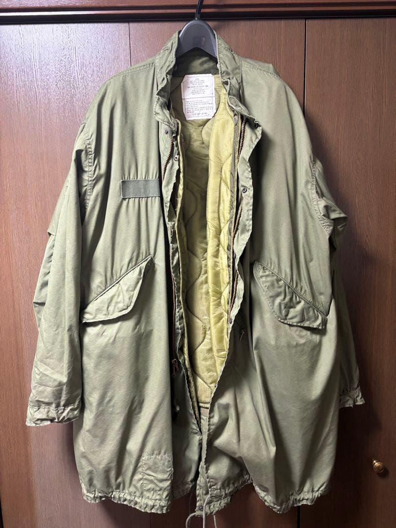 美品　US.ARMY M-65 モッズコート　フィッシュテール　80s M