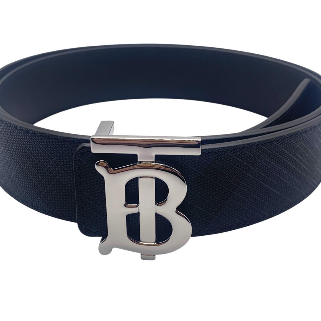 美品★Burberry　バーバリー　ベルト　リバーシブル92-102cm