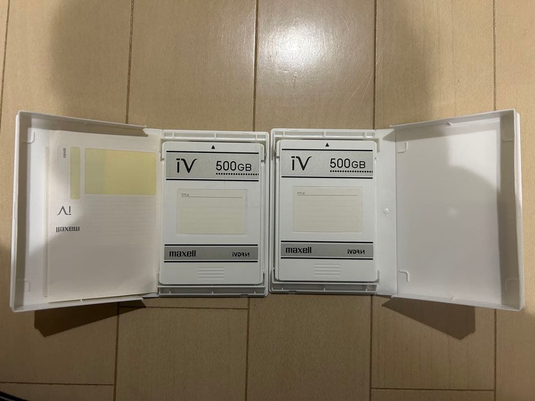 maxell iVDR-S1TB （500GB ×2個）日立37 型TVセット