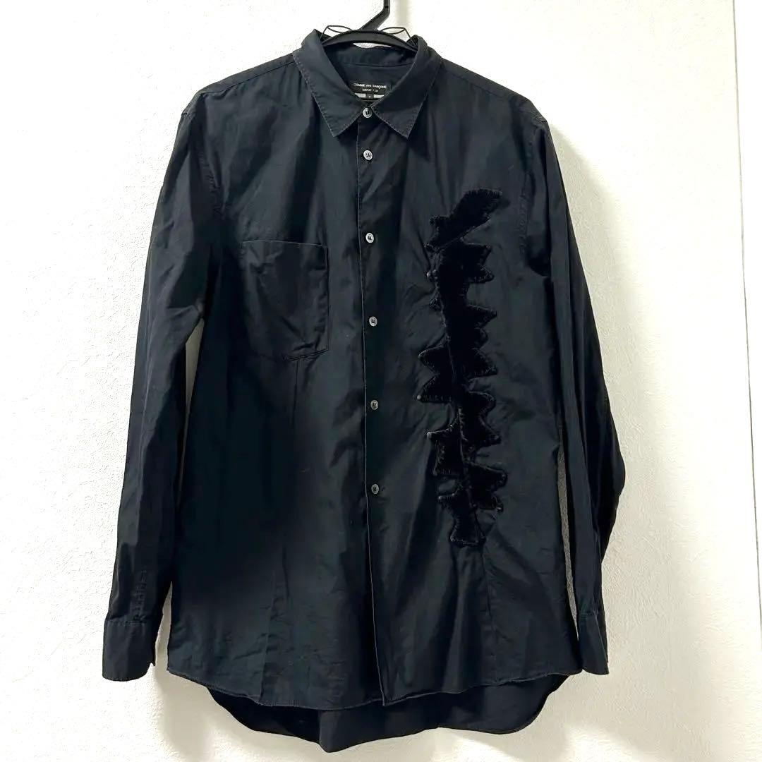 COMME des GARCONS 長袖シャツ ブラック