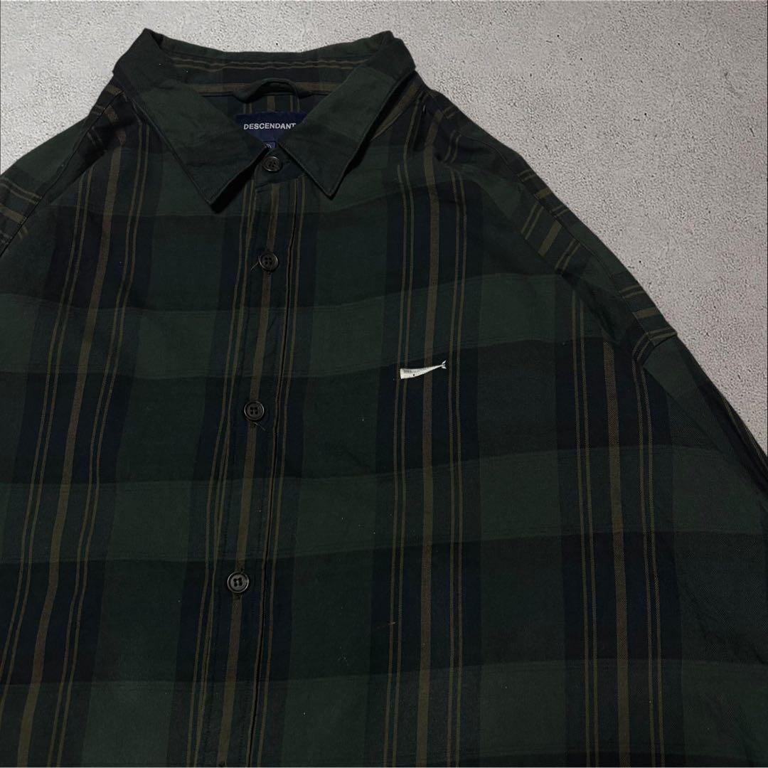 トップス DESCENDANT GORDIE PLAID L/S SHIRT 3 21AW