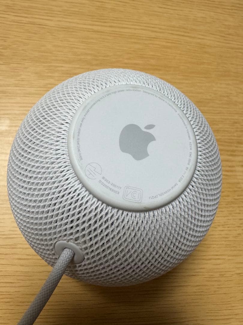 Apple Pod mini ホワイト 20Wアダプタ付き