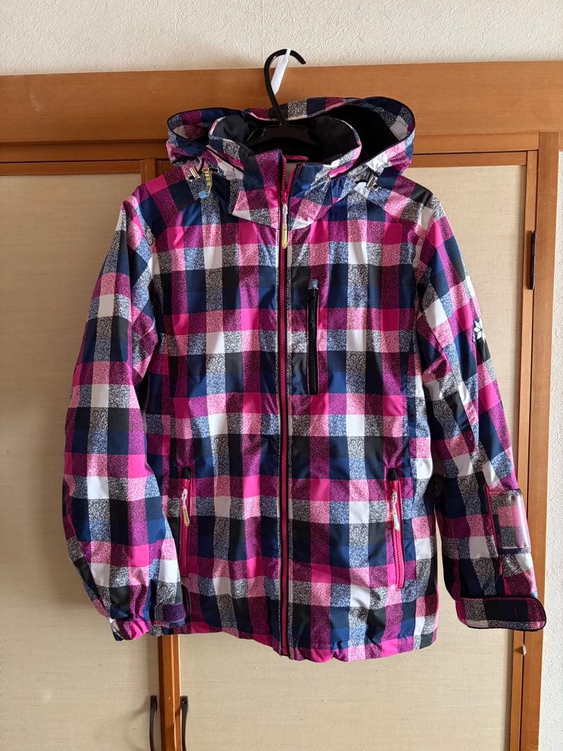 【クリーニング済】デサント　レディース　スキーウェア上下セット