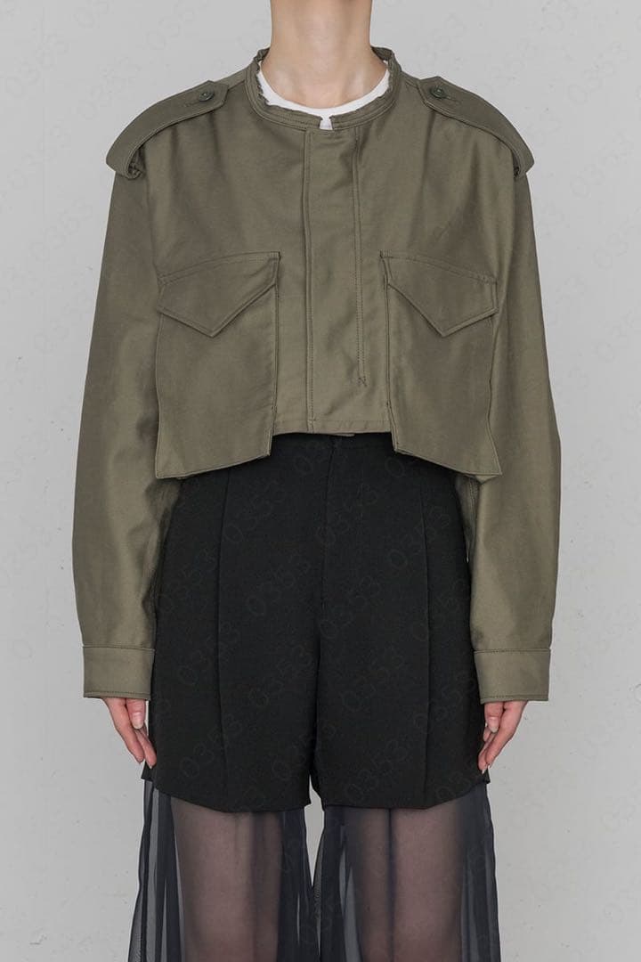 新品タグ付HYKE TYPE M-51 CROPPED FIELD JACKET
