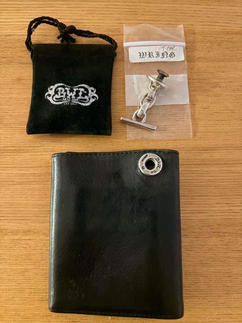 ビルウォールレザー BWL トリプルフォールド ウォレット Tバー