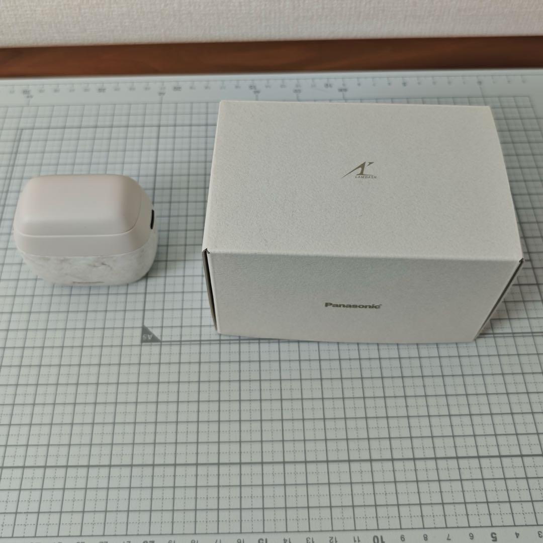 【極美品/付属品完備】パナソニック ラムダッシュ パームイン ES-PV6A-W