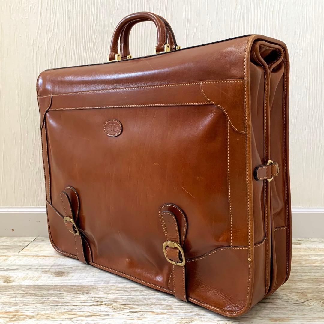 Aigner アイグナー 本革 ガーメントバッグ