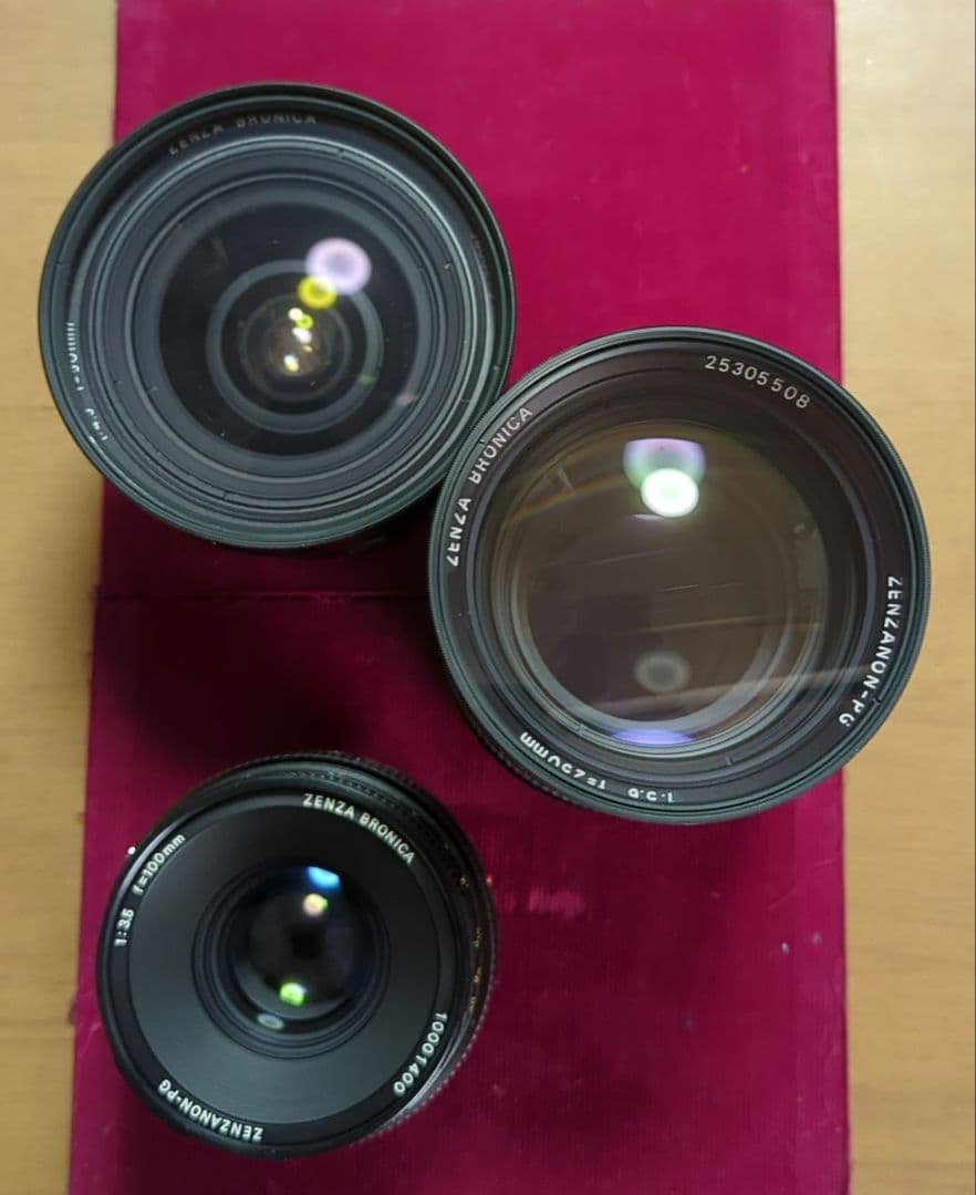 【超お買い得】Zenza Bronica ゼンザブロニカ　取説その他