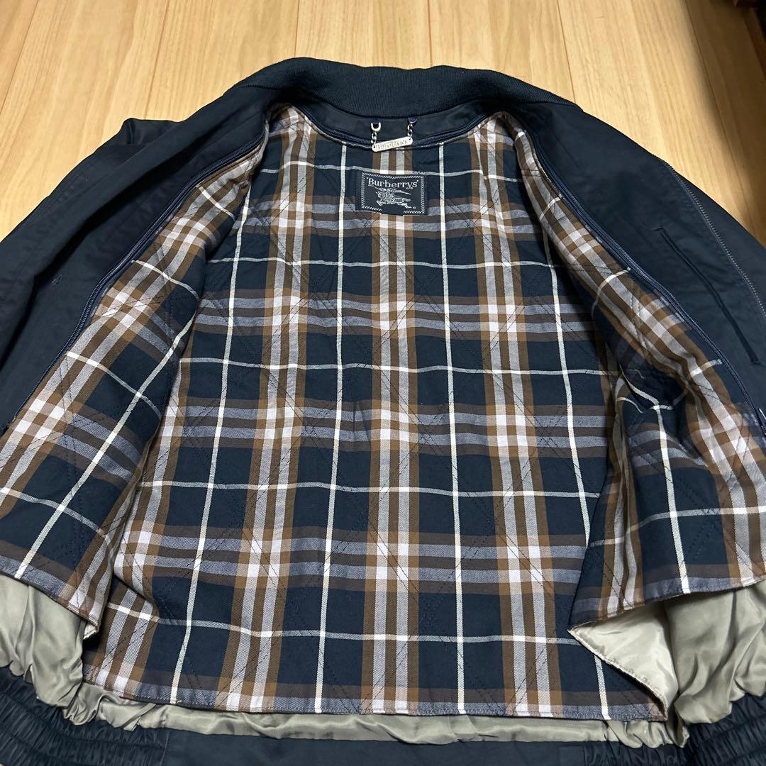 Burberrys ネイビー　ハリントンジャケット　M.