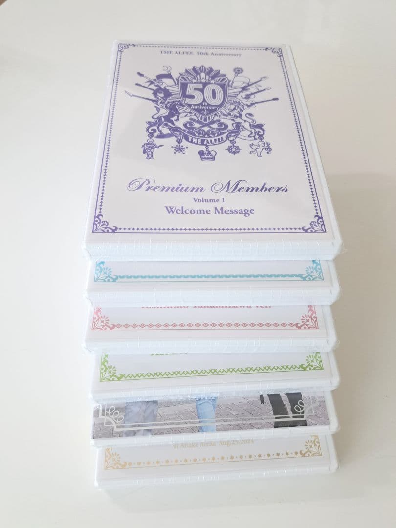【新品・未開封】THE ALFEE 50周年 Premium DVD 全6巻