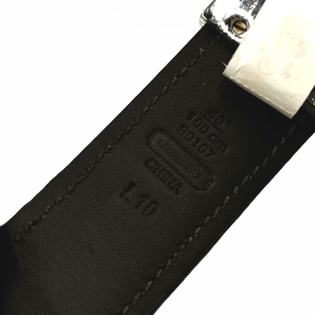 【極美品】コーチ　ベルト 90107 シグネチャー　レザーキャンバス　男女兼用