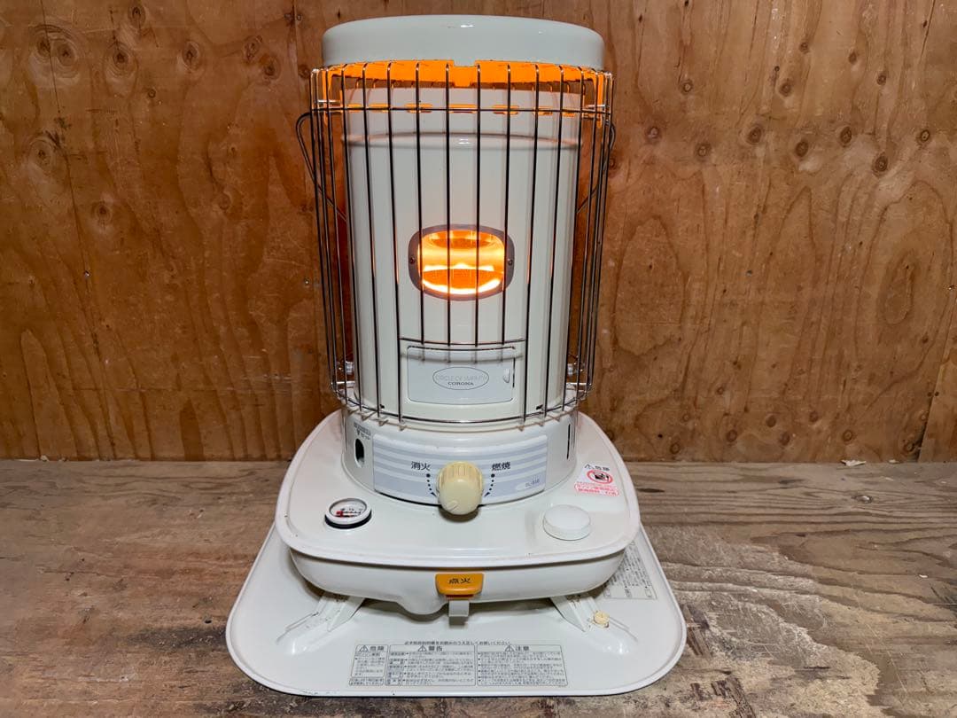 芯乾燥済 石油ストーブ コロナ SL-51E 中古 分解メンテナンス済 12年