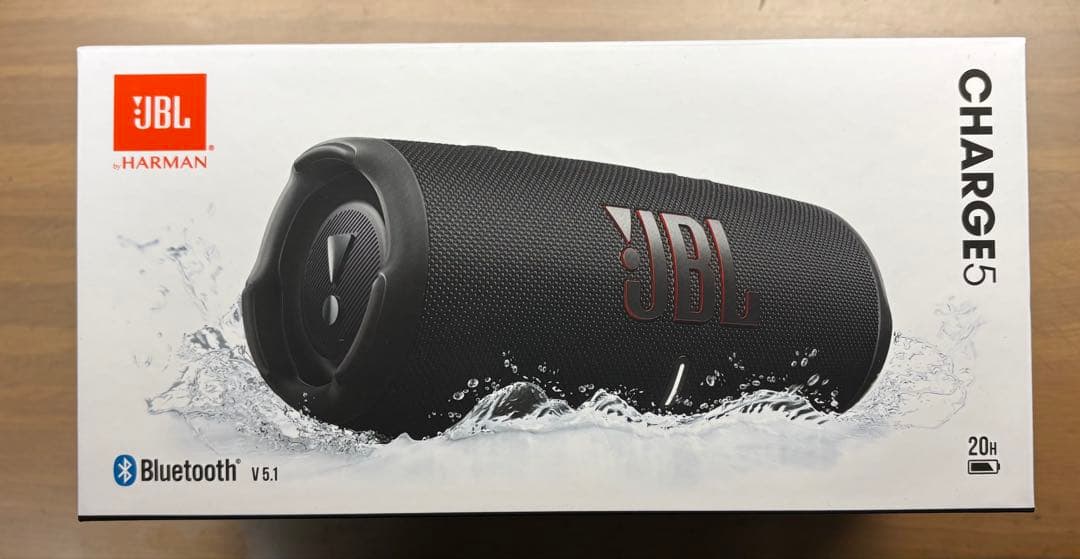 【新品・未使用品】JBL CHARGE5 ワイヤレススピーカー ブラック