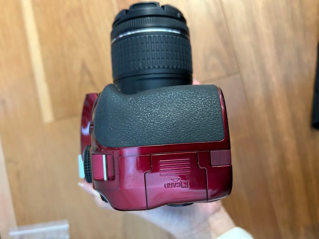 【送料込み】Nikon 一眼レフカメラ D3400 ダブルズームキット レッド