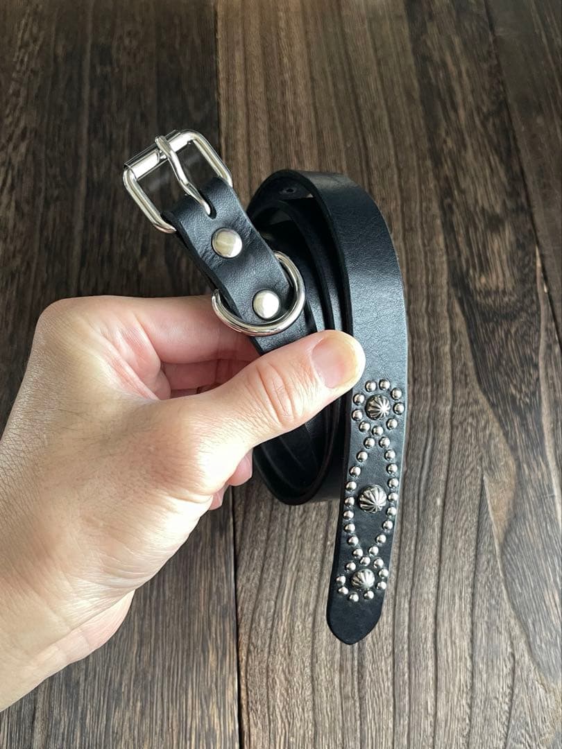 ナローロングベルト　シルバー　ミッスーリoval2 HTC CALEE