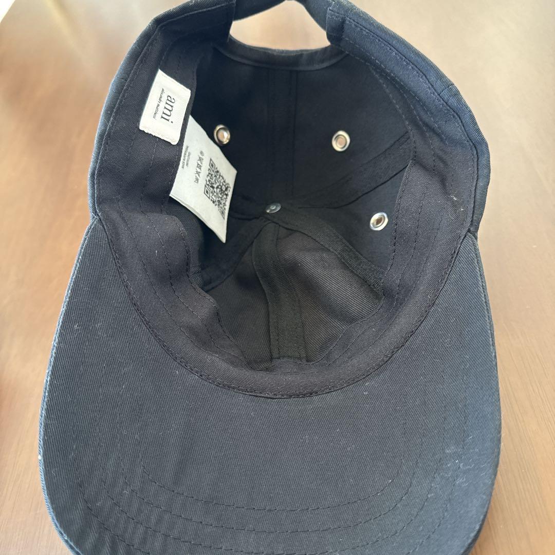 AmiParis アミパリス ベースボールキャップ 帽子 ブラック 男女兼用