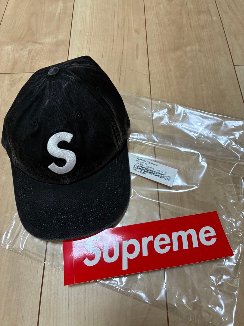 【完売品】SupremePigmentCoated S Logo6-Panel