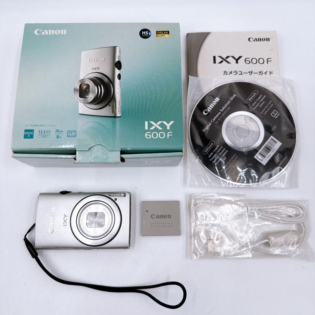 Canon IXY 600F コンパクトデジタルカメラ　シルバー