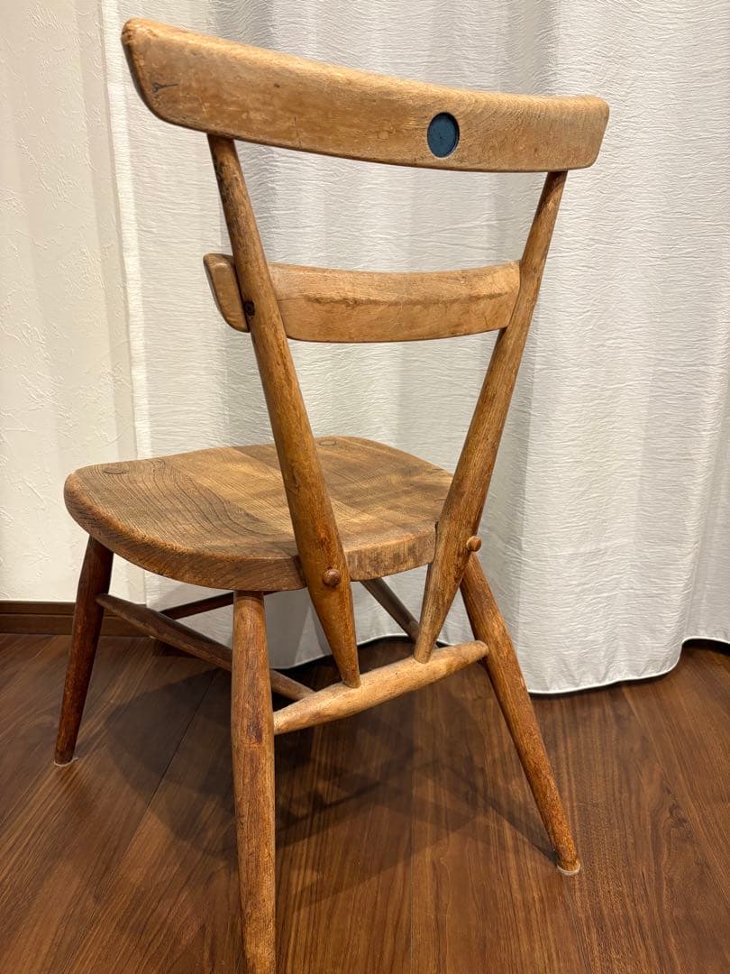 ERCOL アーコールチェア スタッキングチェア 希少 青