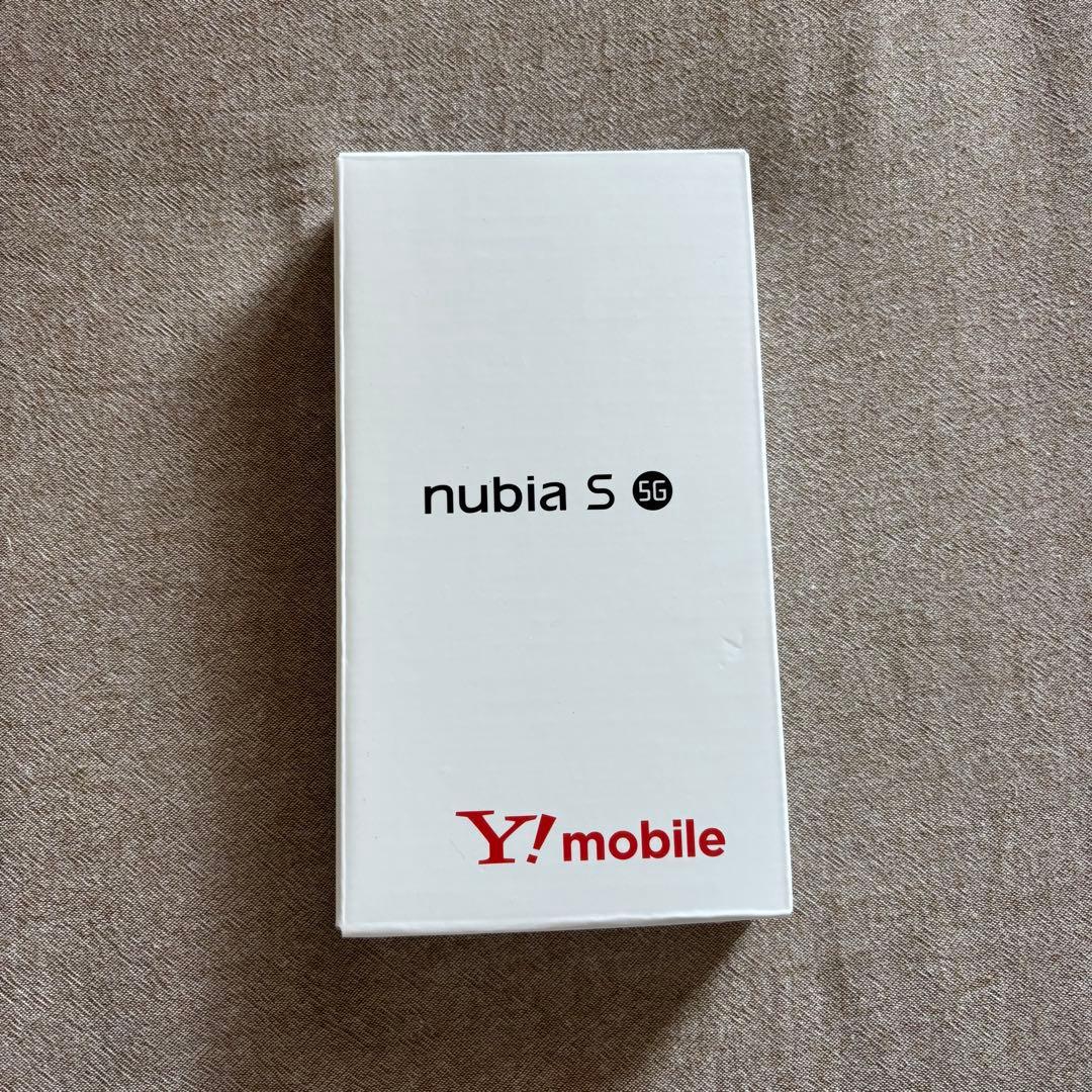 nubia S 5G ブラック Y! mobile 本体