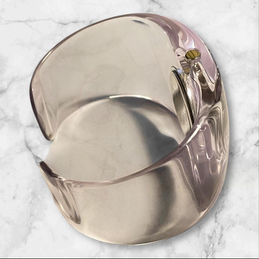 ISSEY MIYAKE 吉岡徳仁 バングルウォッチ クリア 腕時計