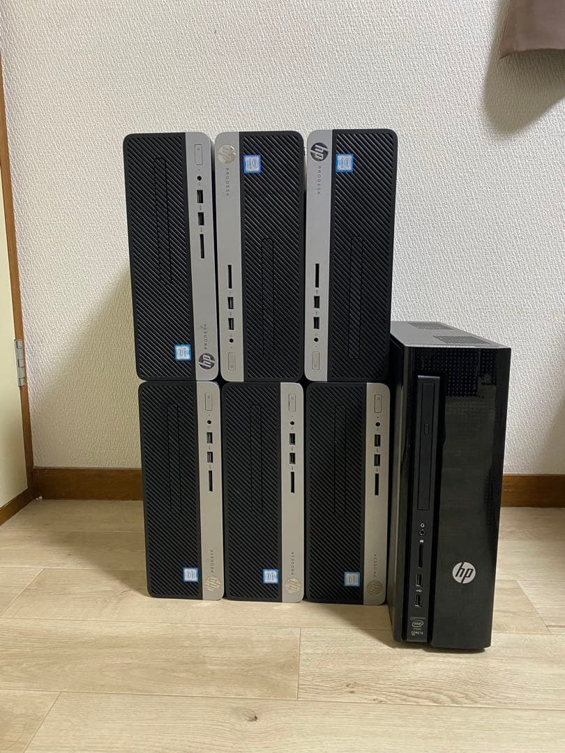 HP ProDesk デスクトップPC 7台セット｜ 事務所使用