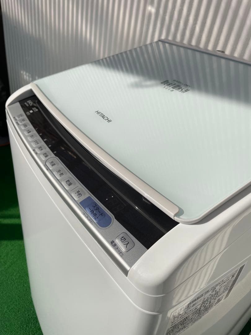 842 日立 ビートウォッシュ BW 8kg洗濯乾燥機 熱乾燥 インバーター搭載