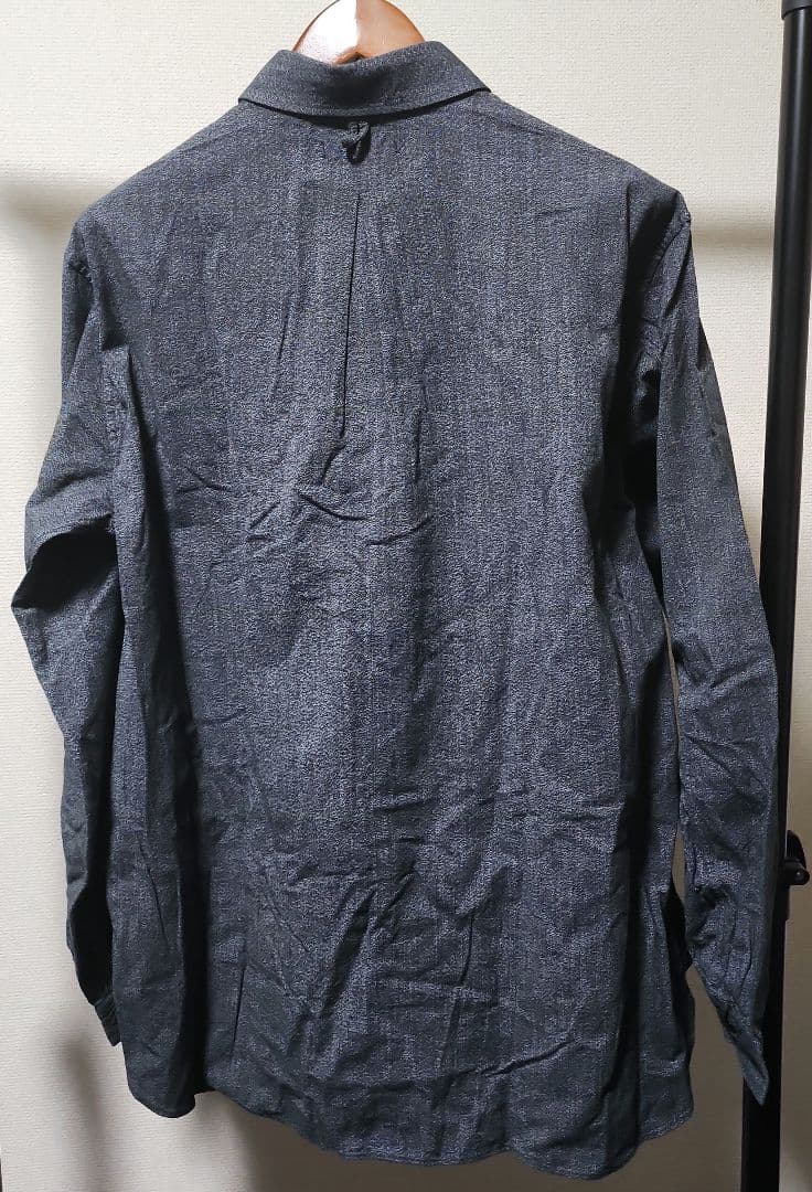 【美品】ORGUEIL ブラックシャンブレーシャツ OR-5112 サイズ42