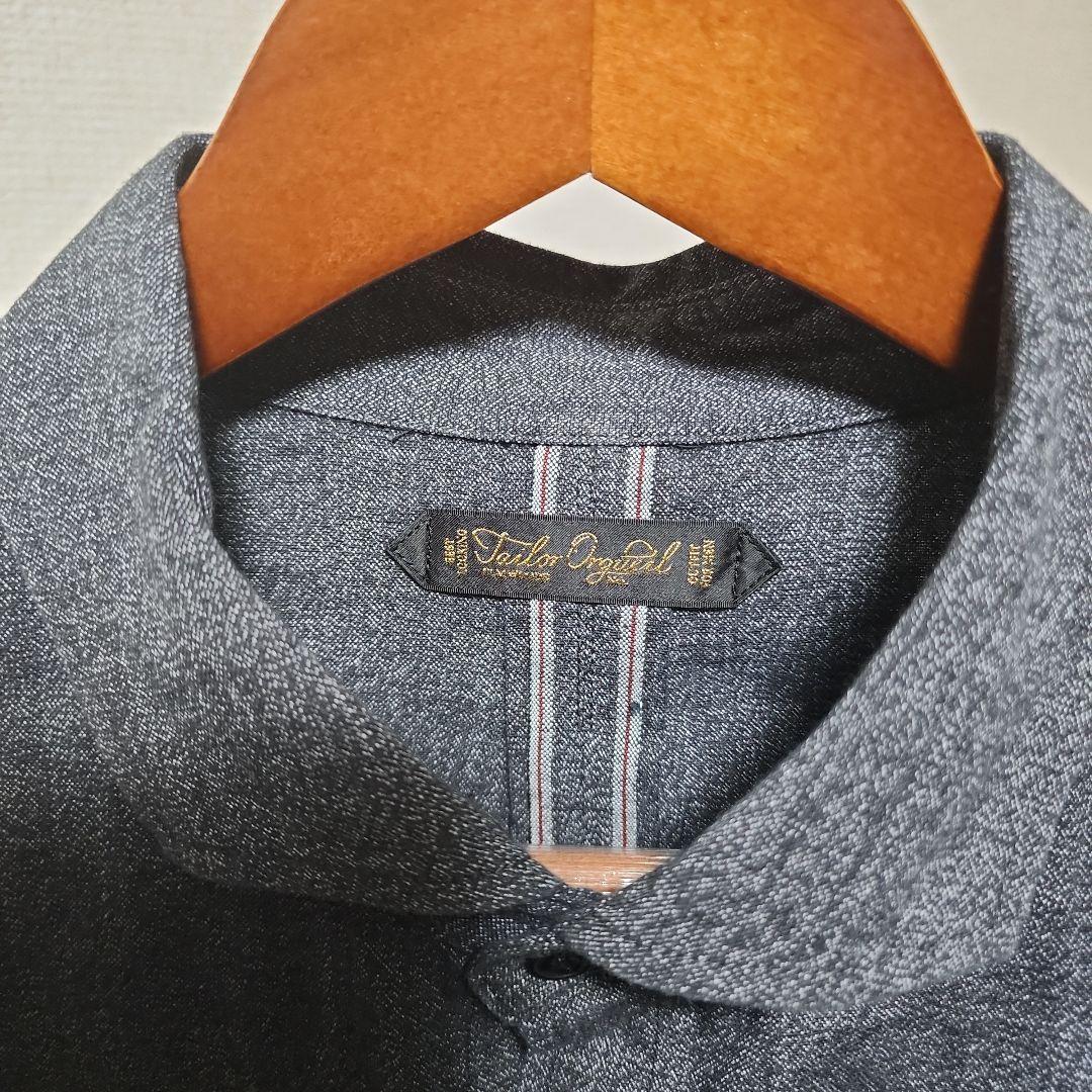 【美品】ORGUEIL ブラックシャンブレーシャツ OR-5112 サイズ42