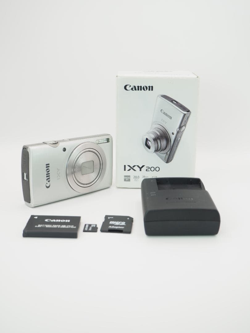 Canon キャノン デジタルカメラ IXY200 シルバー 2000万画素