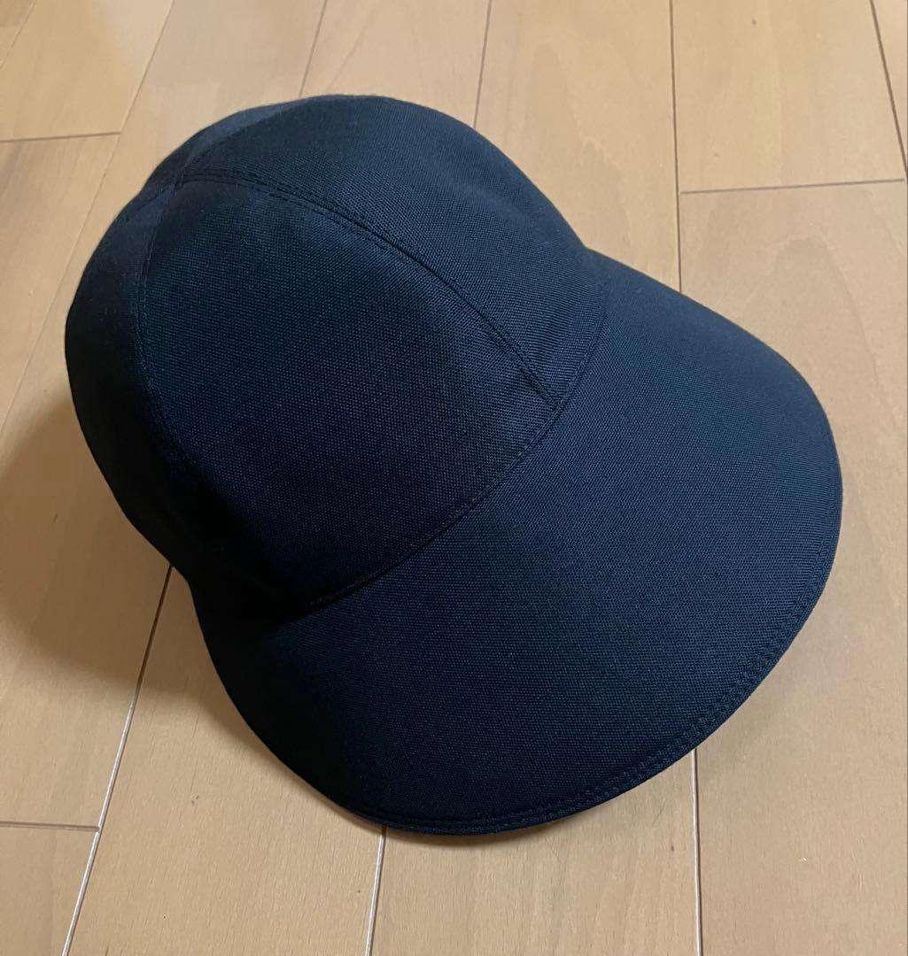 サンバリア100 ワイドキャップ&ハットストラップ　黒色　Mサイズ